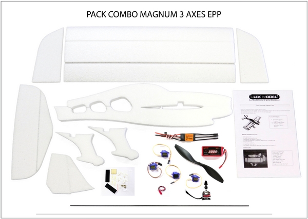 pack combo magnum 3 axes