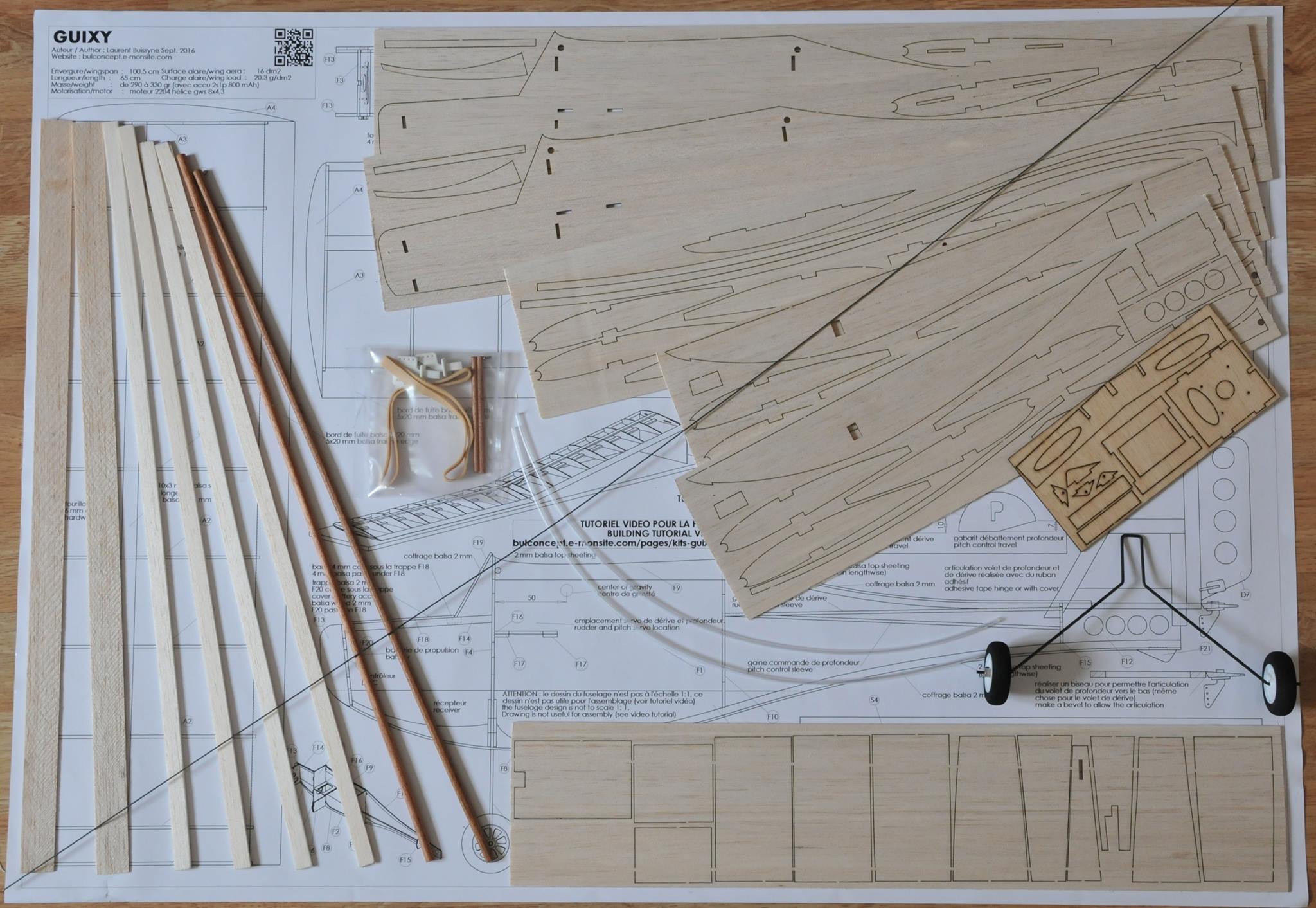 Kit à construire Guixy trainer 2 axes 