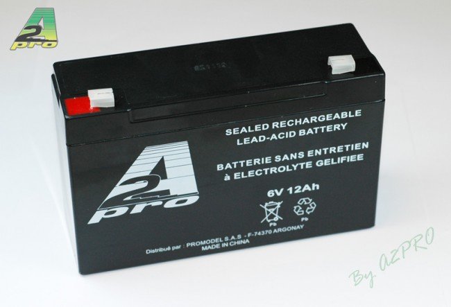 Batterie 6V 12Ah