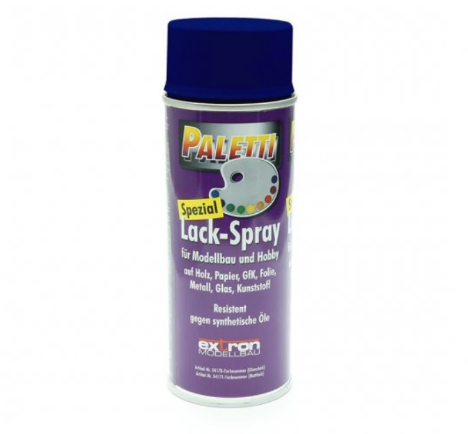 Bombe de peinture Bleu Saphir 400ml Paletti Peinture
