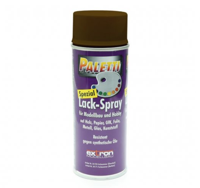 Bombe de peinture Marron 400ml Paletti Peinture