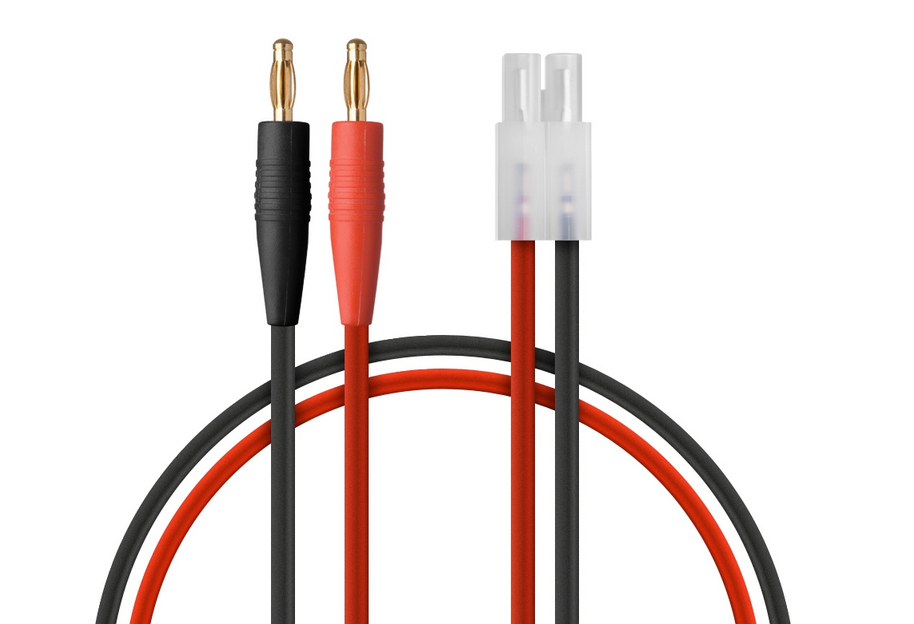 Cable de charge Banane 4mm vers Tamiya Gold