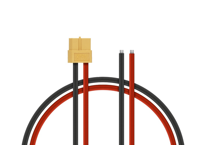Cable de charge XT60 vers fil nu (à souder) 