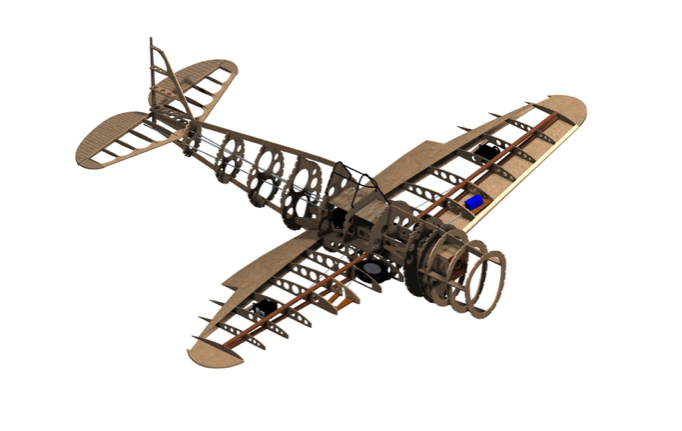 Short Kit P47 THUNDERBOLT 1400mm