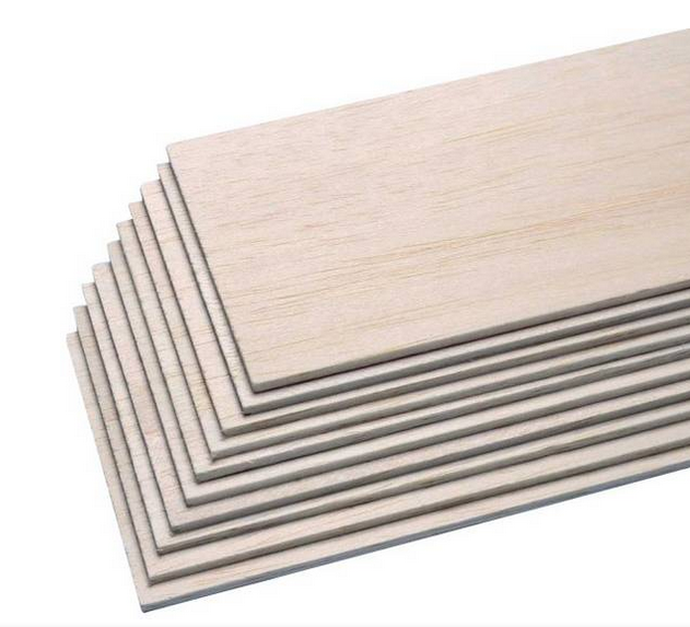 Planche Balsa Plume 1 mm (1pcs)