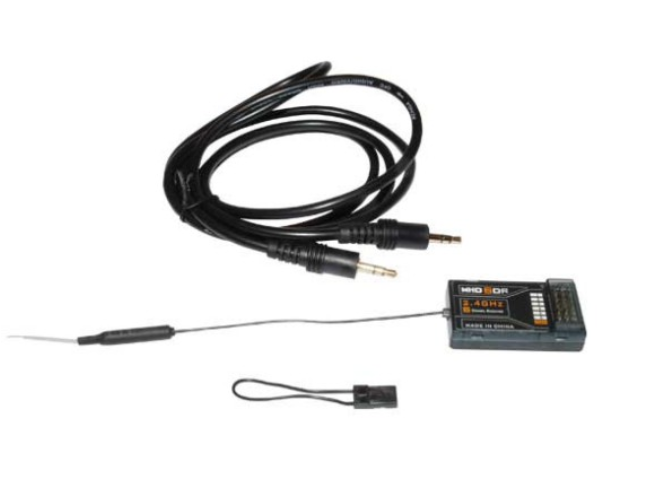 Radio 4 voies MHD4S 2.4 Ghz FHSS Mode1