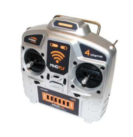 Radio 4 voies MHD4S 2.4 Ghz FHSS Mode1 Radios