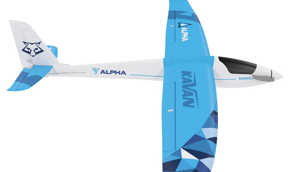 Motoplaneur Alpha 1500V2 Bleu Kavan Planeurs