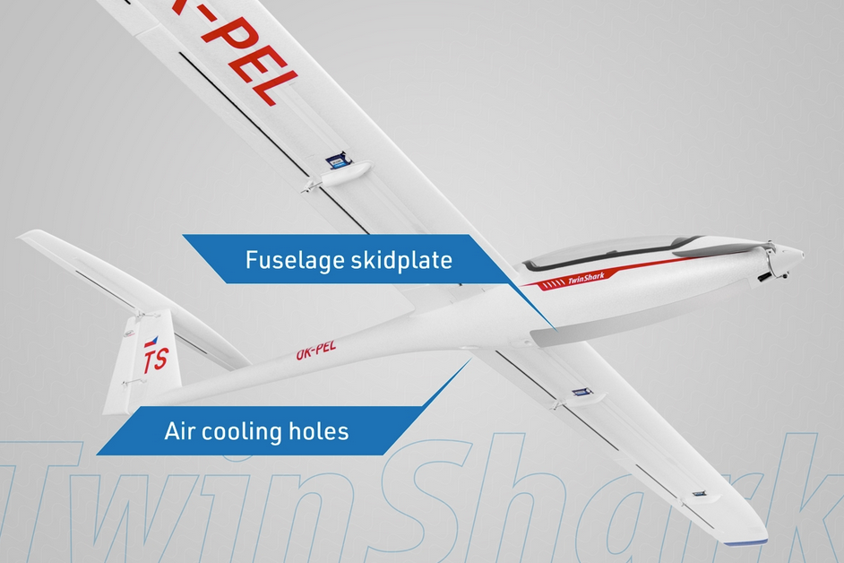 Motoplaneur TwinShark 2700 mm Kavan Planeurs