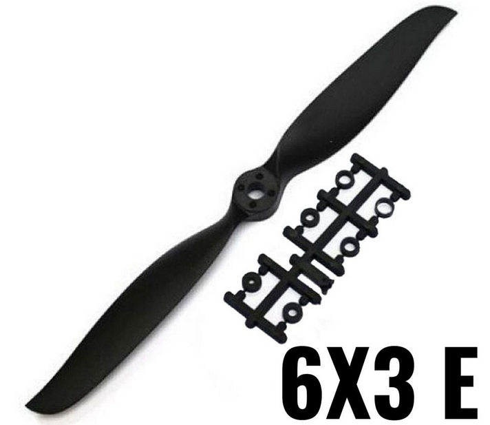 Hélice Nylon E 6x3