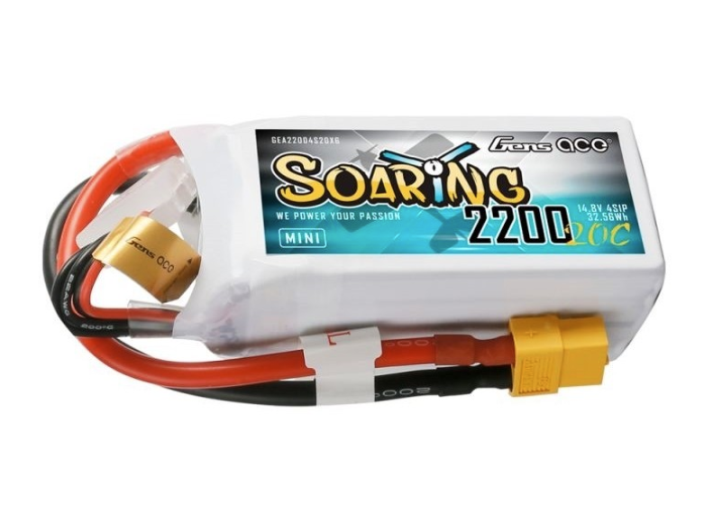 Accu Lipo 2200mAh 4s 20C Gens Ace