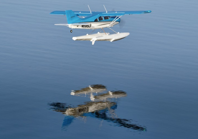 Maule 1500mm PNP FMS avec gyro et flotteurs Débutant / Trainer