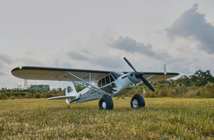 PA18 Super Cub 1300mm RTF (m2)+ Gyro Refelex FMS Débutant / Trainer