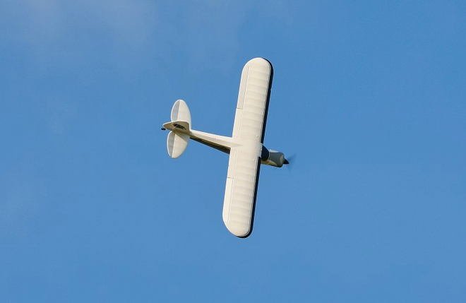 PA18 Super Cub 1300mm RTF (m2)+ Gyro Refelex FMS Débutant / Trainer