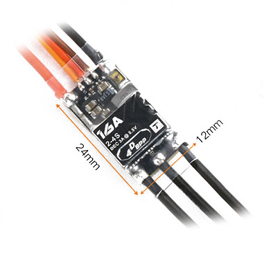 Controleur Brushless AM16A Tmotor Contrôleurs brushless et Bec