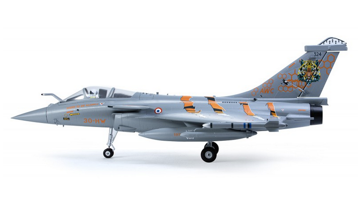 Rafale Gris-Tigre EDF 64mm PNP FMS Jet