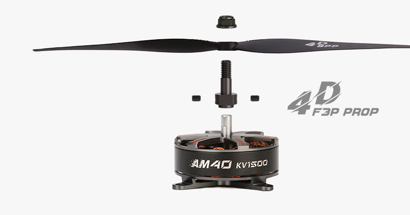 T-Motor BPP-4D AM40 Combo 1850Kv Combo