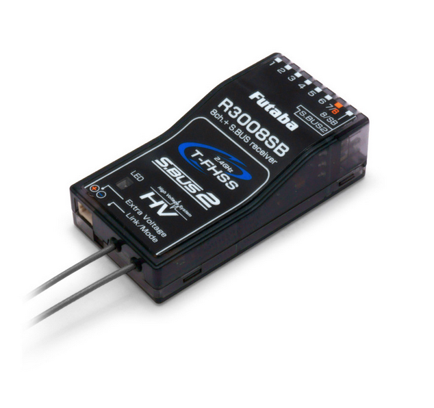 Radio T10J + recepteur R3008SB Futaba Mode 1