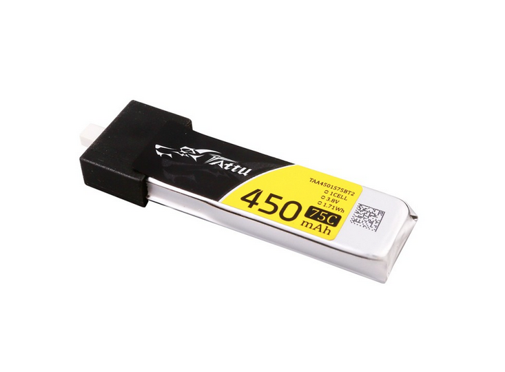 Lipo 450 1S HV 75C Tattu (5pcs) 