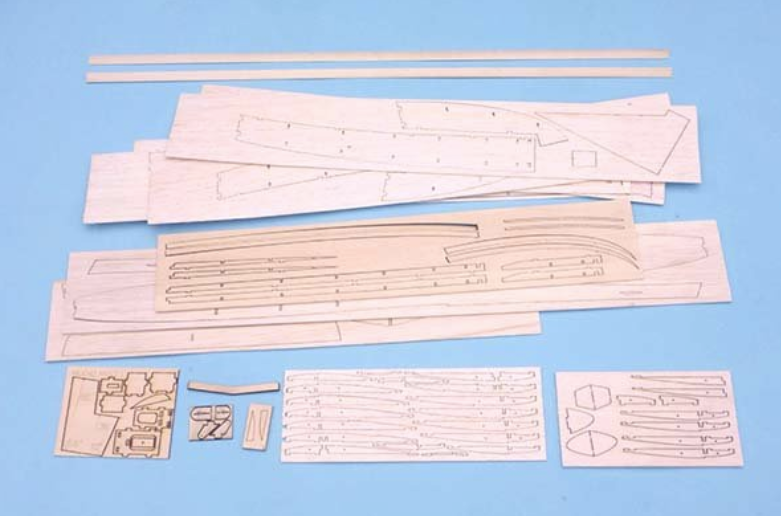 Mucho Mint 850mm Pilot à construire Planeurs