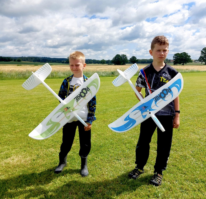Rookie Vert 880mm Rc Factory  Planeurs