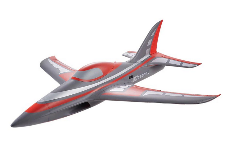 Jet Integral 80mm EDF Rouge PNP FMS