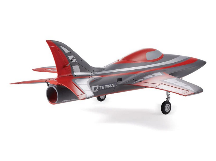 Jet Integral 80mm EDF Rouge PNP FMS Jet