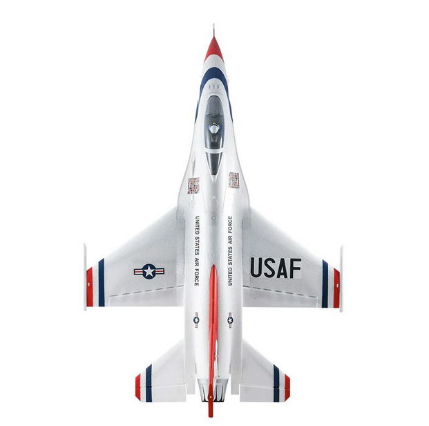 F16 Fighting Falcon EDF 64MM Blue Thunder PNP FMS Jet