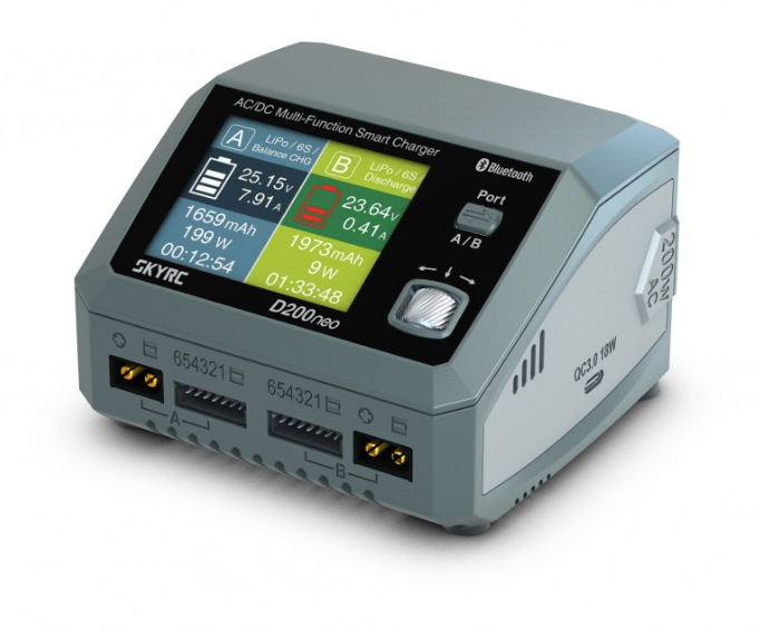 Chargeur D200 Neo Duo AC/DC  (AC 200W - DC 2x400W) SkyRc