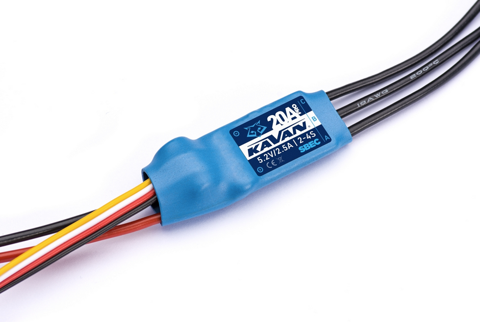 Controleur Brushless Kavan Pro 20A  Contrôleurs brushless et Bec