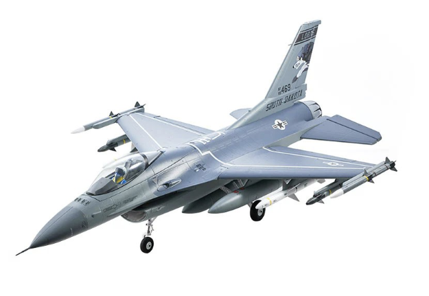 F16 Fighting Falcon EDF 64MM Gris PNP FMS