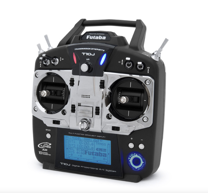 Radio T10J + recepteur R3008SB Futaba Mode 1