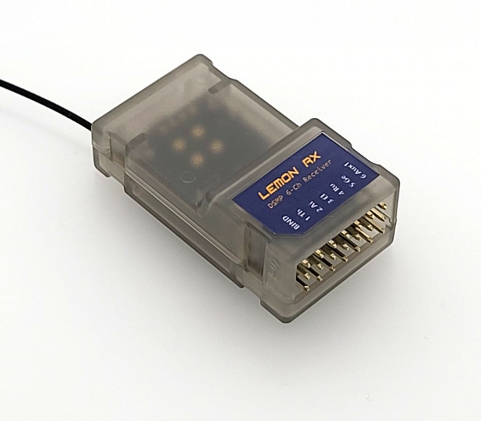 Recepteur DSMP 6 voies compatible Spektrum DSM2/DSMX