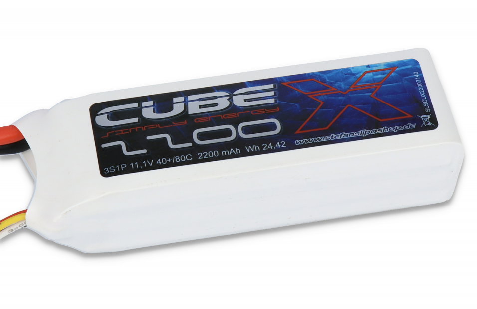 SLS X-CUBE 2200mAh 3S1P 11,1V 40C/80C