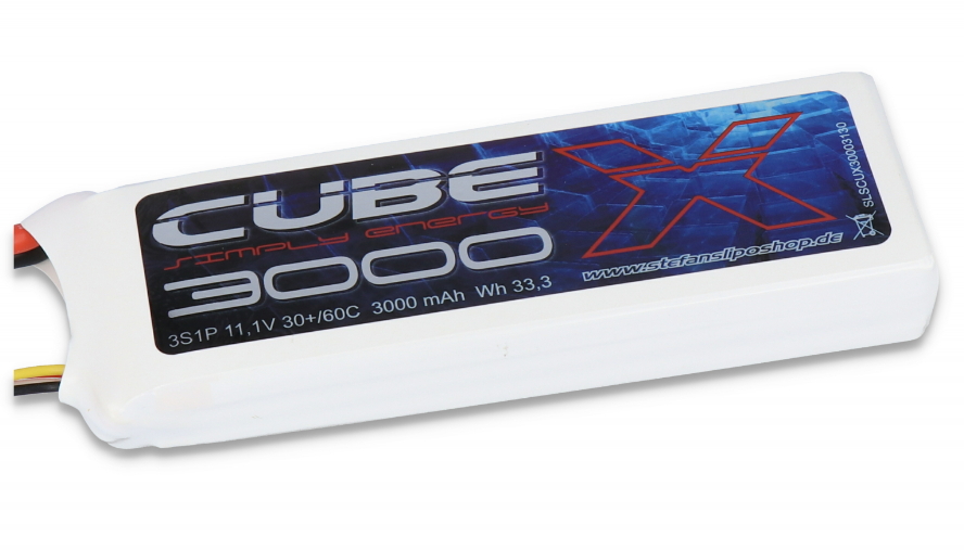 SLS X-CUBE 3000mAh 3S1P 11,1V 30C/60C