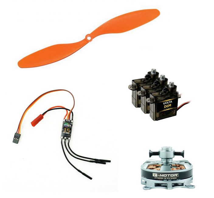Set électronique pour Clik 25 et Synergy Rc Factory