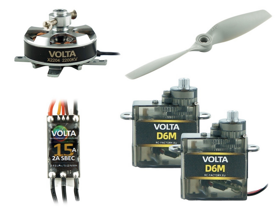 Set electronique pour aile Storm Rc Factory