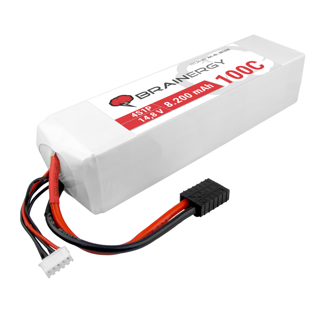 Accu lipo Brainergy 4s 8200mAh 100c