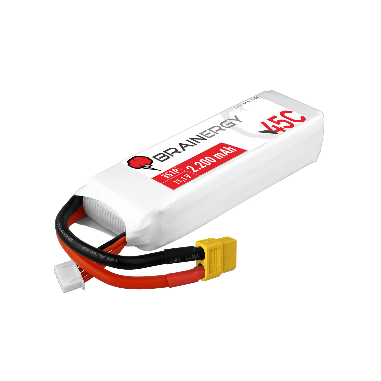 LiPo 3s1p 11,1V 2200mAh  45C  BRAINERGY