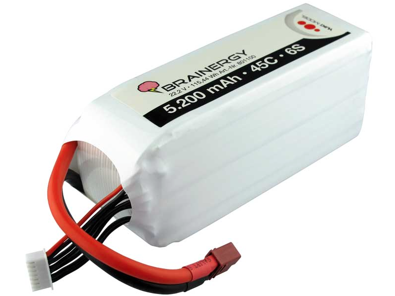 BRAINERGY LiPo 6s 5200mAh 45c