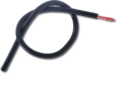 Câble silicone 20 AWG (0.5mm²) noir Câbles silicone