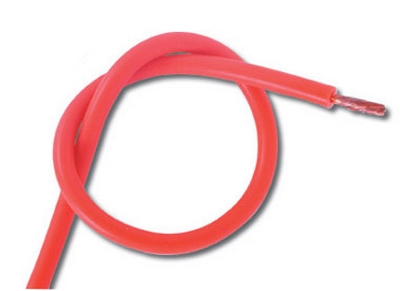 Câble silicone 20 AWG (0.5mm²) rouge Câbles silicone