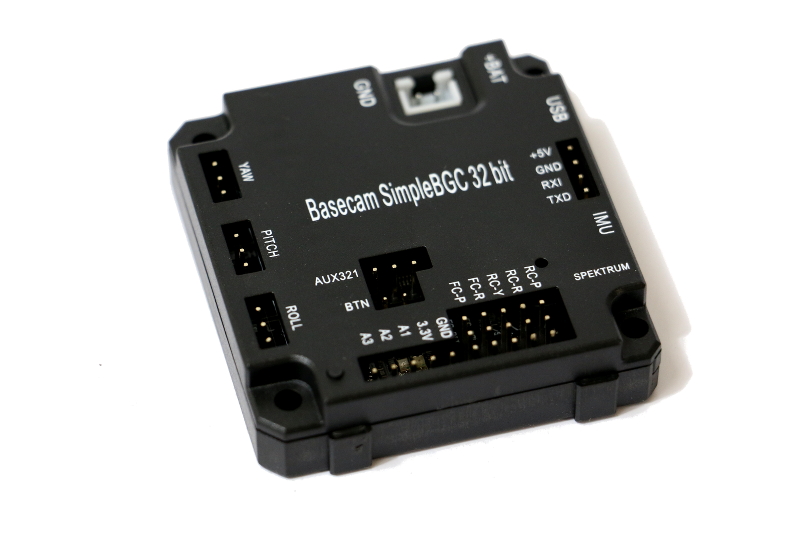 Carte Alexmos 3 axes 32 bits avec 2 IMU avec boitier
