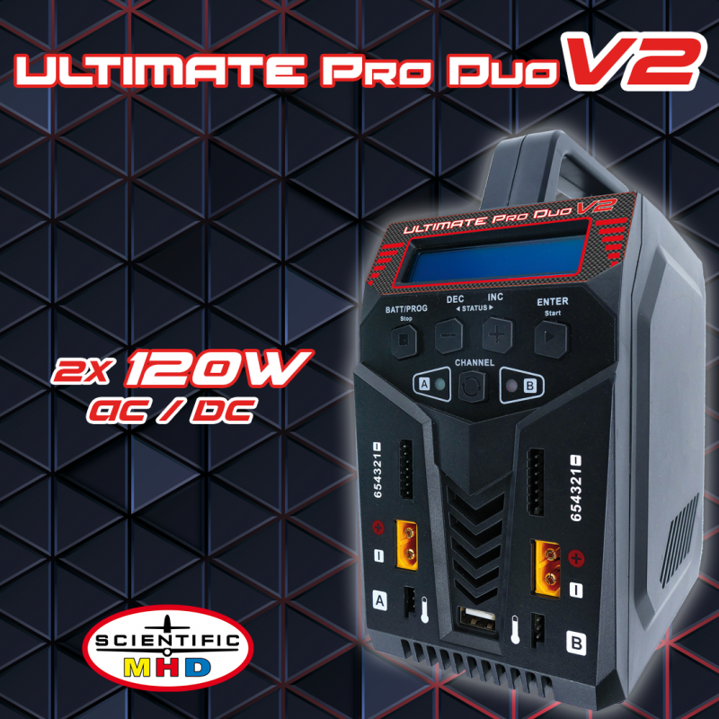 Chargeur Ultimate pro Duo V2 2x120W