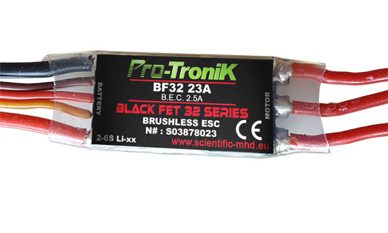 Contrôleur brushless BF32-23A Contrôleurs brushless et Bec