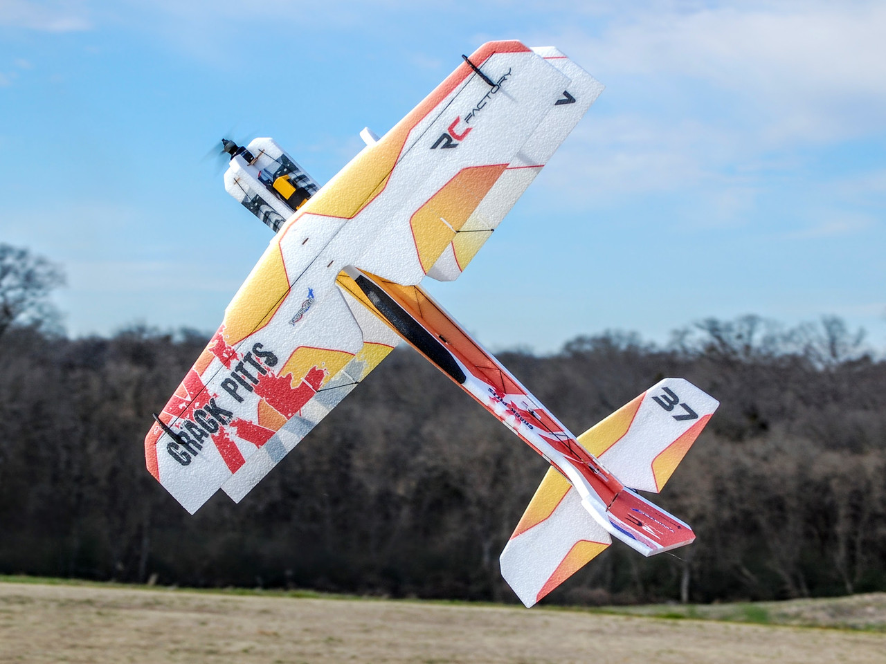 Crack Pitts XL Bleu Rc Factory