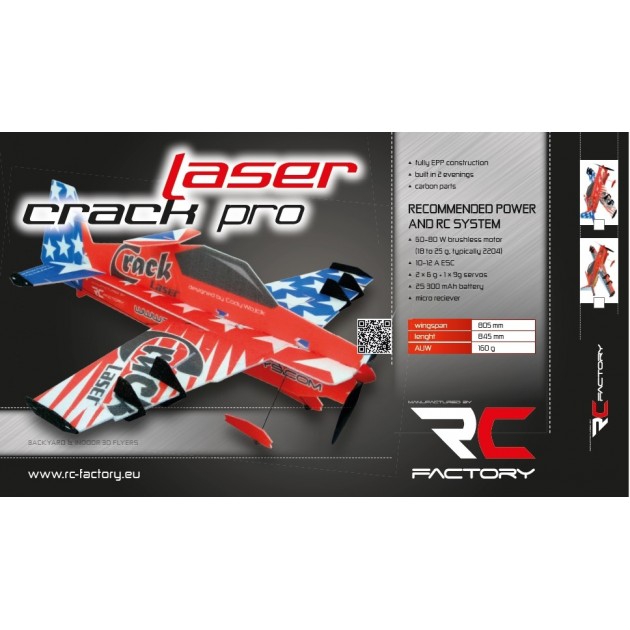 Crack Laser Pro EPP 805mm Kit Indoor