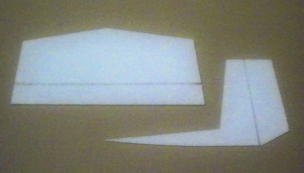 Empennage articulé polyclub (stab et dérive)