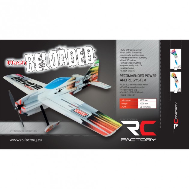 Avion RC Factory Flash Rainbow EPP 1000mm