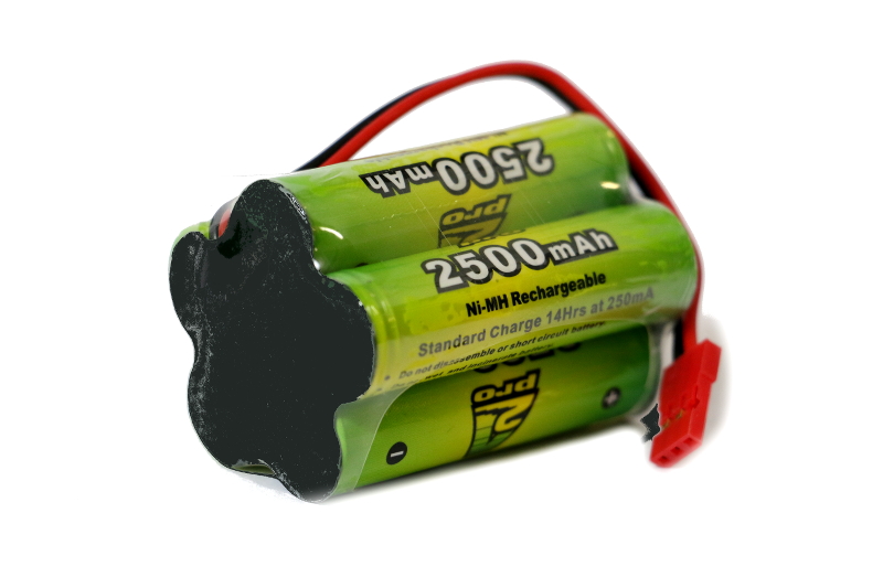 Pack NIMH 6V AA 2500 mAh